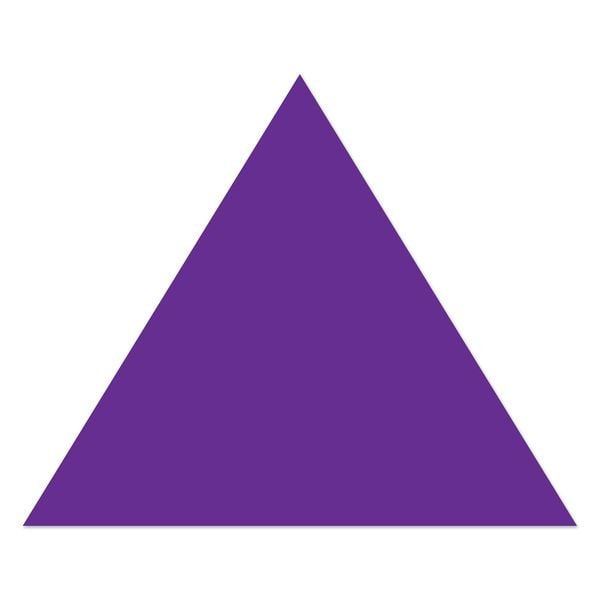 Ergomat 7in DuraStripe Xtreme Arrow Head DuraStripe Purple, 50PK DSX-ARROWHEAD-7-P-KIT - main